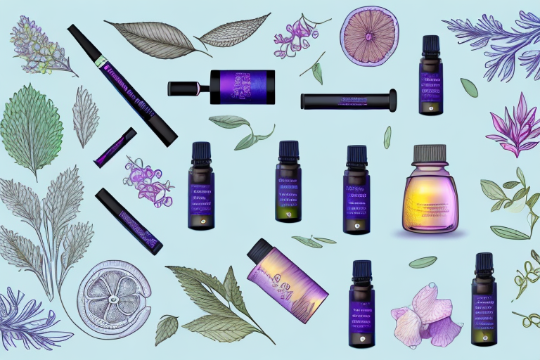 A variety of essential oils