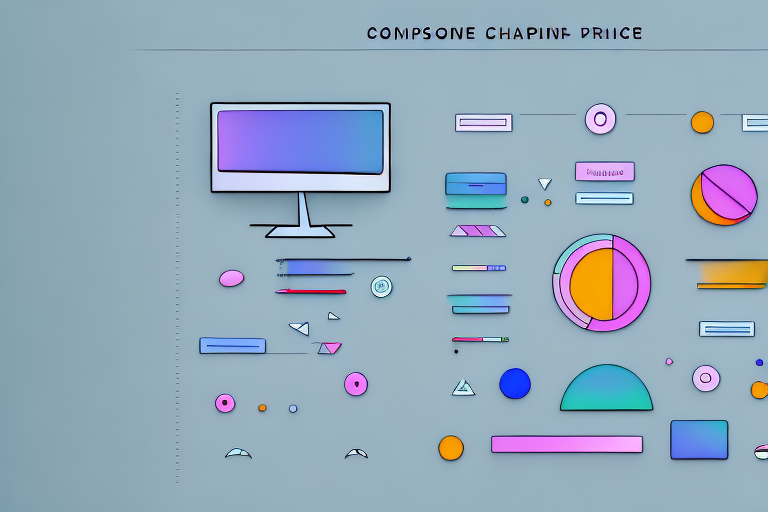 A comparison chart with different shapes and colors to represent different data processing and hosting services