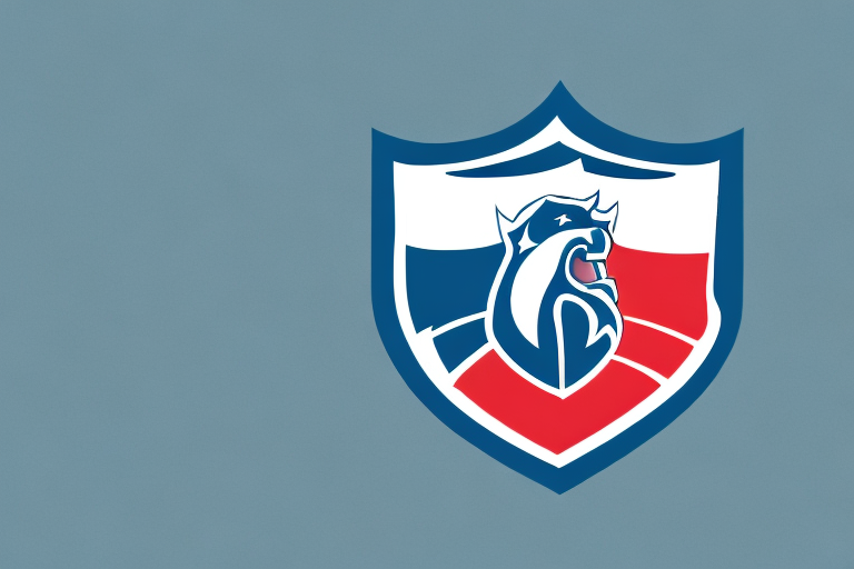 A sports team or club logo in a dynamic and engaging way