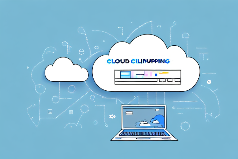 A cloud computing system with a bright