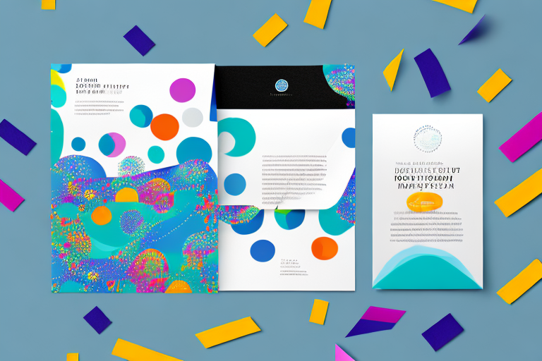 A colorful and creative direct mailer with a unique design