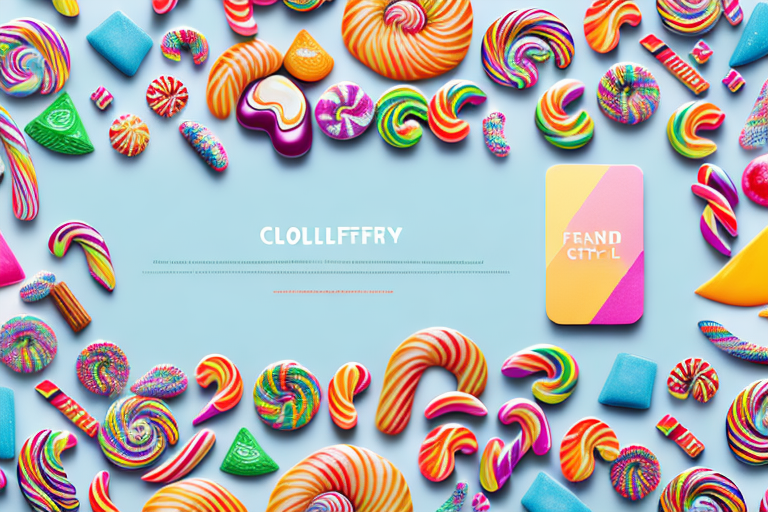 A colorful selection of confectionery products arranged in an attractive way