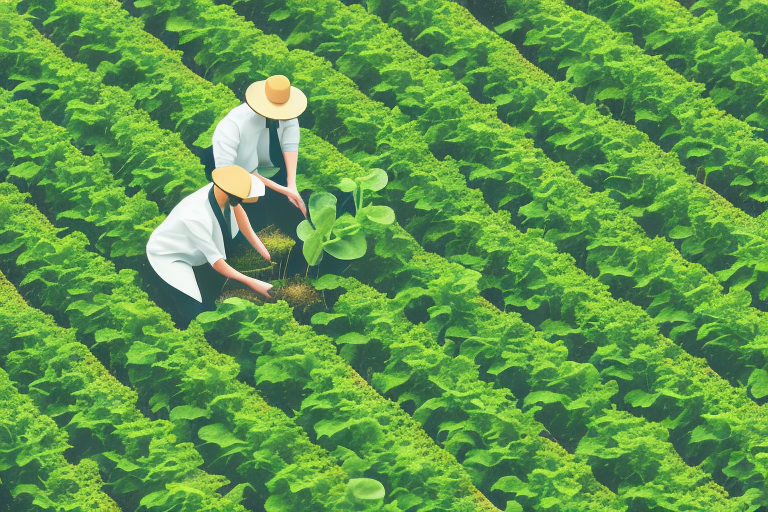 A microgreen farming business