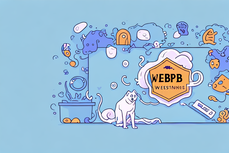 A web hosting server with a pet-themed background