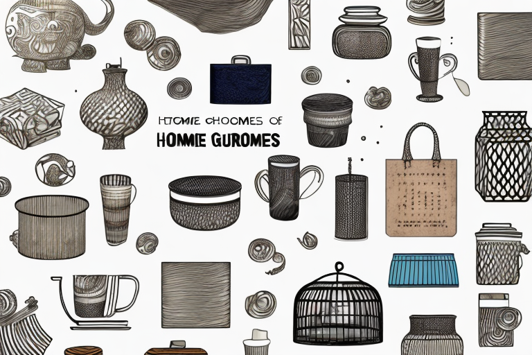 A home goods retail store with a variety of attractive items to appeal to high-income earners