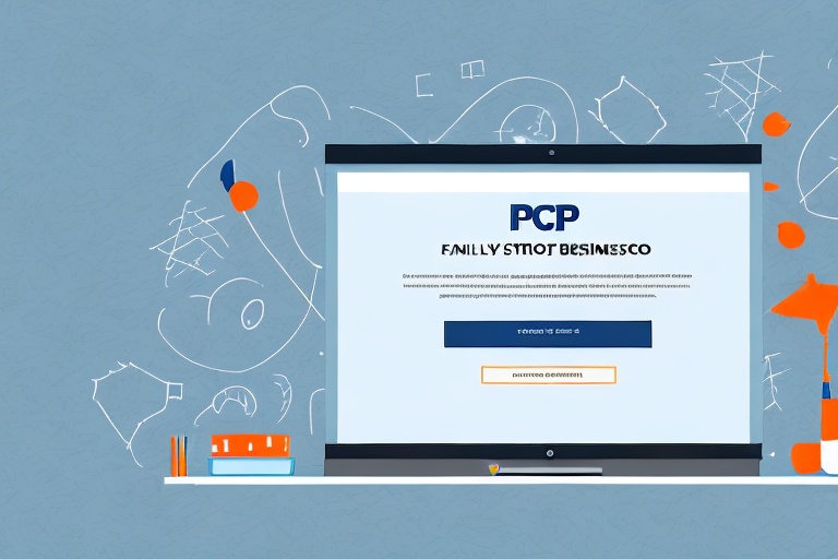 A family-owned business using a laptop to set up a ppc advertising campaign
