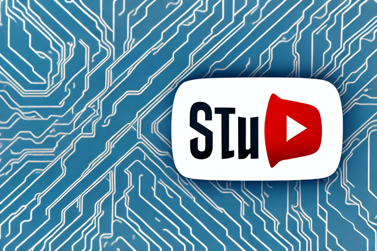 A semiconductor chip with a youtube logo on it