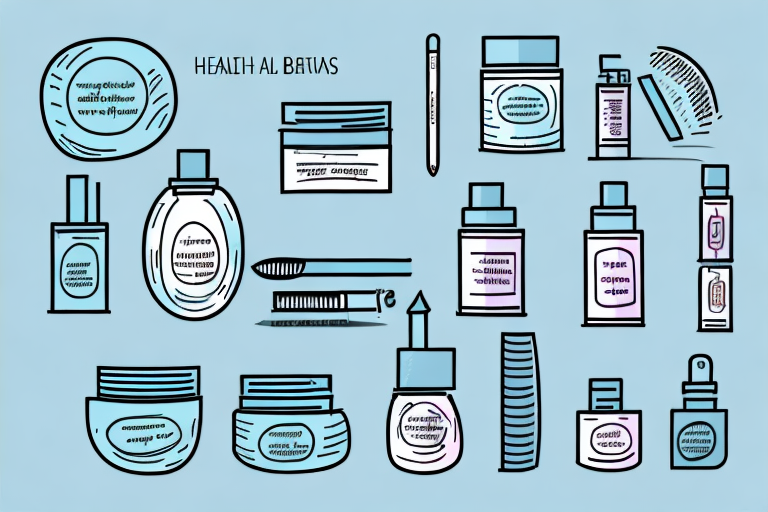A graph showing the ups and downs of a health and beauty products business when currency fluctuates