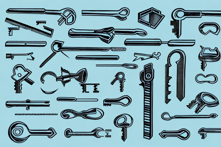 A locksmith business with tools