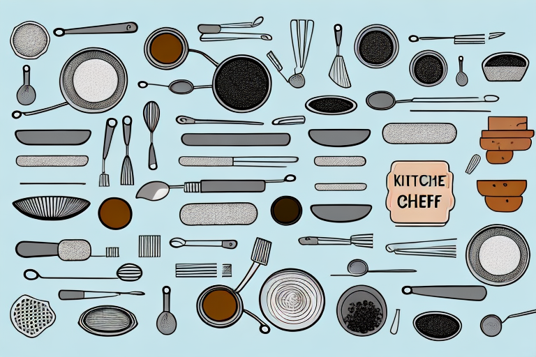 A kitchen with a variety of cooking utensils and ingredients to represent a personal chef services business