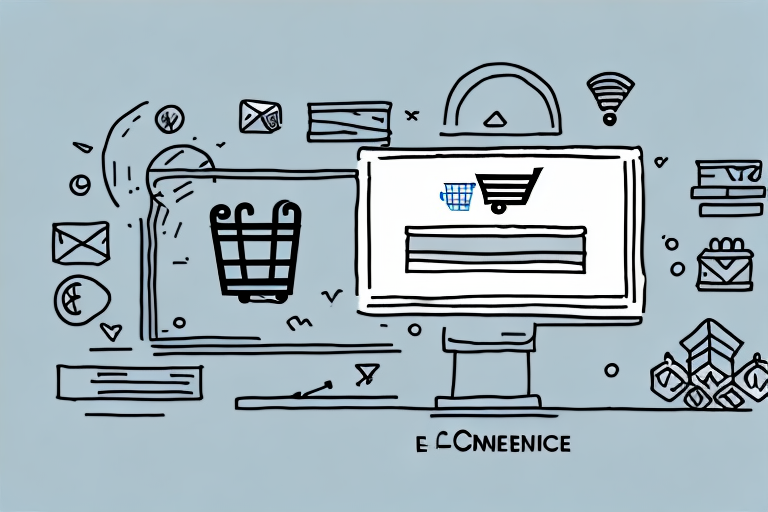 An e-commerce store with a content marketing campaign in action