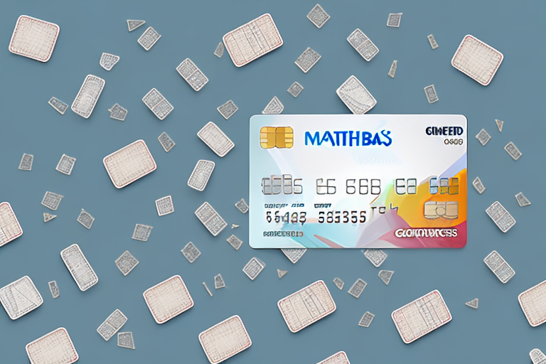 A stack of credit cards with a graph or arrow indicating growth
