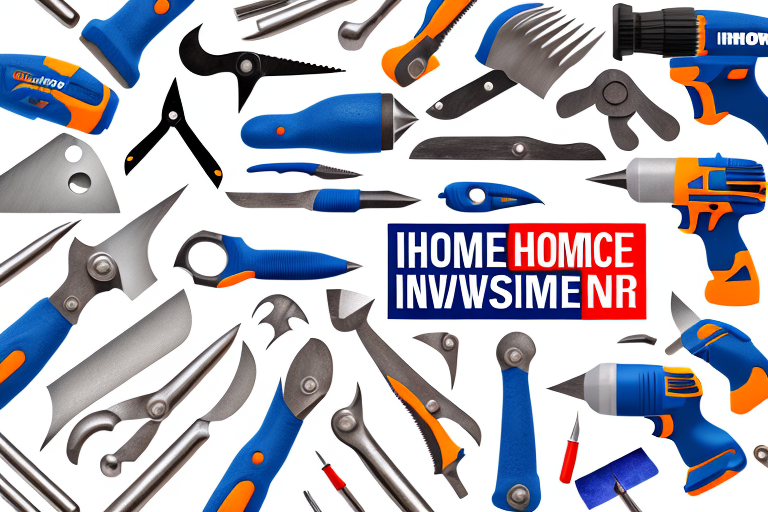 A home improvement store with a variety of tools and materials