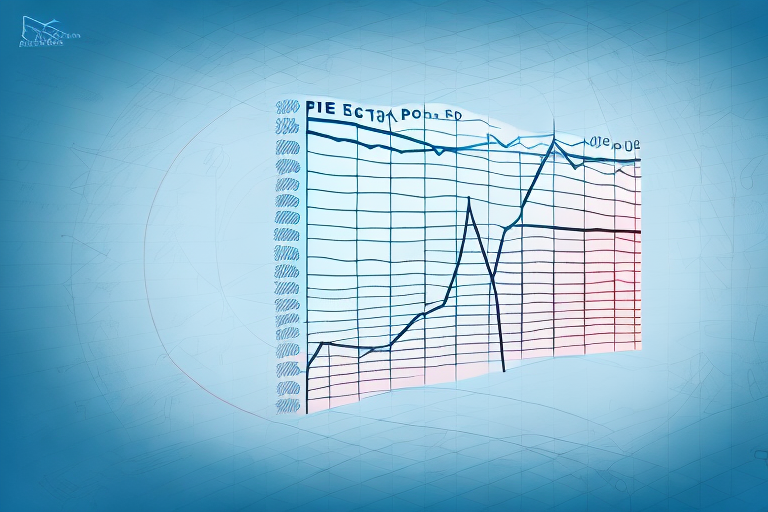 A graph showing how the p/e ratio changes during an economic depression
