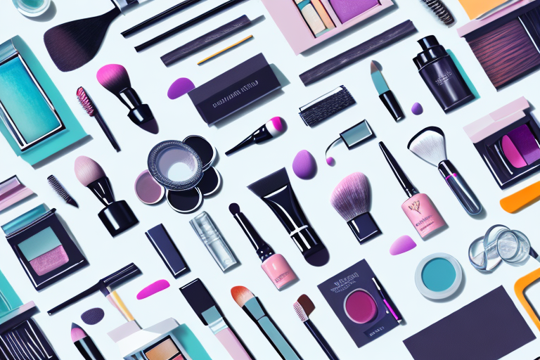 A variety of beauty products