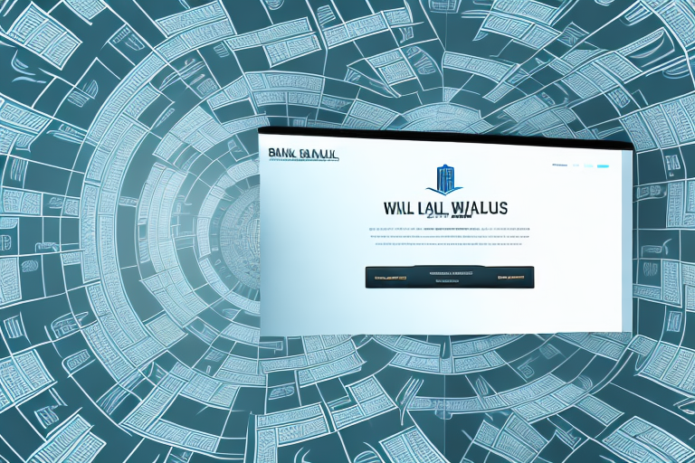 A bank vault surrounded by a wall of digital ads